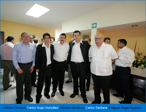 Respaldo del  

 Gobernador Silverio Cabazos y del Rector Miguel &Aacute;ngel Aguayo